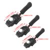 KASESSS 30 Pcs Zipper Pull Replacement, Zip Repair Kit, 3 Sizes Zip Puller Replacement, Removable Zip Replacement, Universal Spare Zipper Puller, Adjustable for Clothes, Pants, Wallets, Suitcases