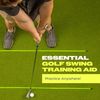 GoSports Golf Alignment Sticks - 2 Pack Collapsible Golf Swing Training Aids, 48 Inch