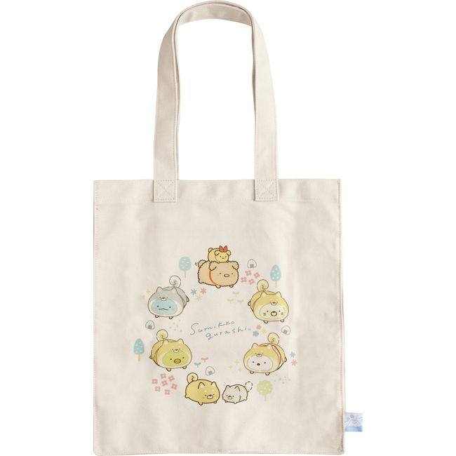 San-X CA23201 Sumikko Gurashi "Dog and Dog Pretend" Tote Bag