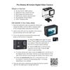 Pro Xtreme 4K Action Camera - Ultra HD Waterproof Camera Video Camera with Wi...