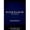 DAVIDOFF SILVER SHADOW PRIVATE AFTER SHAVE SPLASH FOR MEN 3.4 Oz / 100 ml NEW!!!