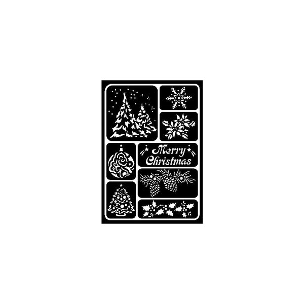 VBS A5 Christmas Self Adhesive Stencil