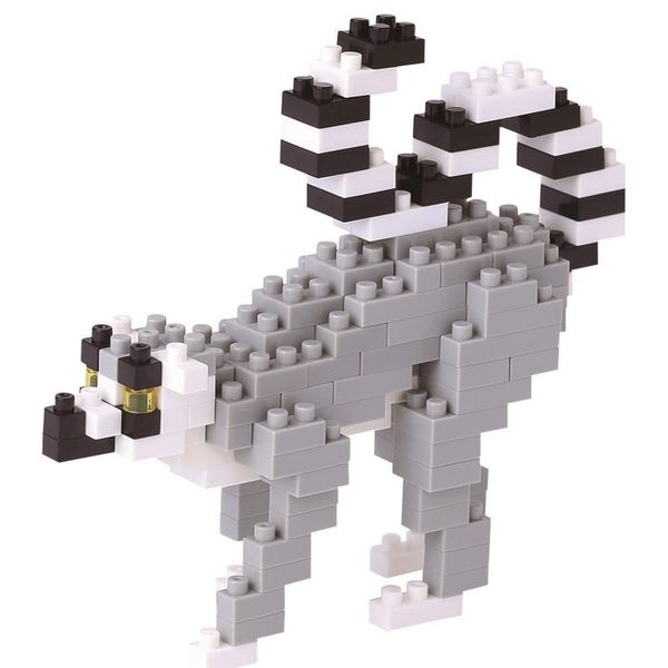 nanoblock ナノブロック ワオキツネザル NBC_166