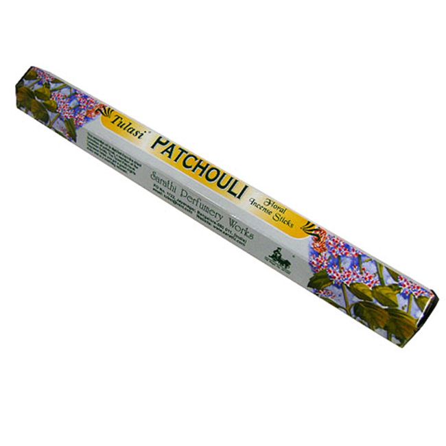 Incense Patchouli Incense Stick /TULASI PATCHOULI/Incense/Indian Incense/Asian Miscellaneous Goods (Post-mail delivery option available/1 postage fee will be charged for every 6 boxes)