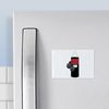 CafePress Boxing Bag Magnets Rectangle Magnet, 2"x3" Refrigerator Magnet (10 Pack)