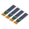 4Pcs LCD Display Module Screen SPI IIC Interface 14 LCD Display Module LCD Display Screen Pin Digital Board Accessory Set Kit 0.69in 96x16 Resolution Digital Display Screen