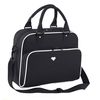 Flox Creative Black and White Junior Dance Bag Tiny Heart