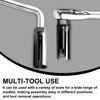 Oxygen Sensor Socket with Side Wire Cutout, 1/2" Drive X 22mm O2 Sensor Socket Universal Oxygen Sensor Removal Tool for Motorcycle Car to Prevent Wires Damage