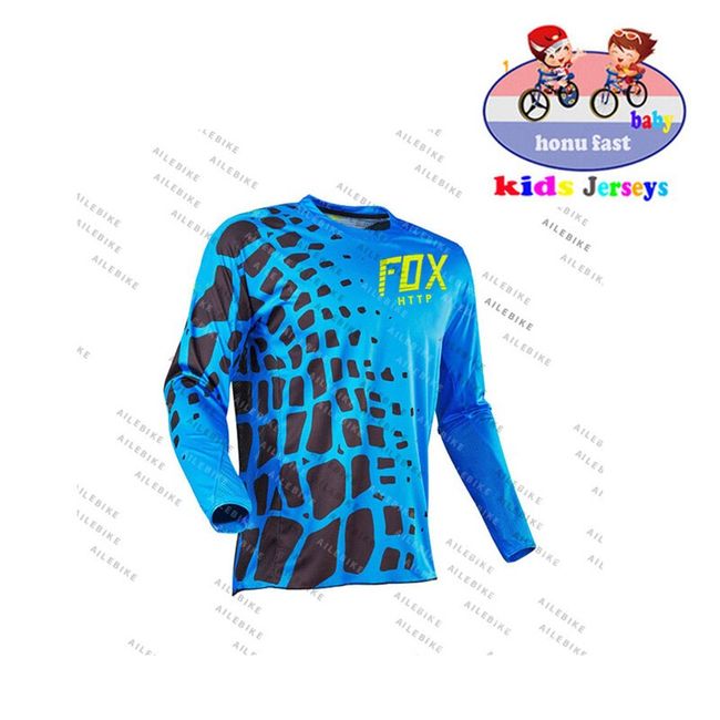 Kids Off Road Atv Racing T-shirt Am Fox Bicycle Cycling Bike