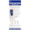 OTC Knee Stabilizer Wrap, Spiral Stays, Neoprene, Blue, X-Small