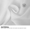 Surmente White Rectangle Tablecloth 90 x 132-inch Rectangular Polyester Table Cloth for Weddings, Banquets, or Restaurants