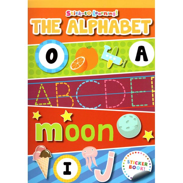 Stick-to Learning - The Alphabet - Sticker Book