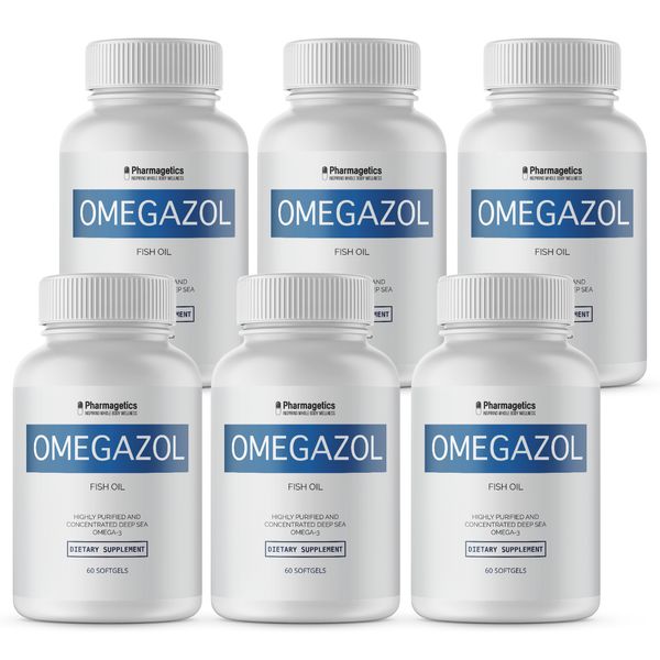 Omegazol Fish Oil 6 Bottles 360 Softgels