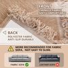 Sofa Covers for Sectional Sofa Set Couch Cover for Dogs Throw Couch Cover with T
