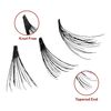 iENVY False Eyelashes Deep C Curl Individual Lashes Natural Finish Eyelash (Medium)