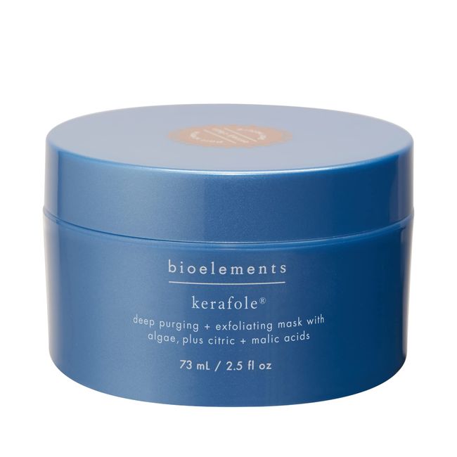 Bioelements Kerafole - 2.5 fl oz - Deep-Purging Facial Mask for Fresh, Radiant Skin - Vegan, Gluten Free - Never Tested on Animals