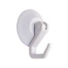 Suction Hooks Lever Type White Plastic (1 Pc) X Pack Of 2