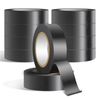 20 Pack Black Electrical Tape Waterproof，3/4 in x 60ft，High Temperature Electric
