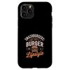 Smash Burger Lover Grilled Cheeseburger Flat Top Cooking Case for iPhone 11 Pro