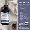 Maine Medicinals Organic Elderberry Syrup - Anthoimmune - Immune Support Supplement for Adults and Kids- USDA Organic, Ultra-Premium Black Elderberry Formula (4 oz) 24 Servings