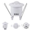 Mini Adjustable 360 Degree Ceiling PIR Infrared Motion Induction Sensor Detector Lamp Light Switch 110-240V