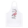 Flamingo I Don't Give A Flock Chefs Apron
