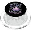 Diffuser Not a Magician Aromatherapy PopSockets PopGrip for MagSafe