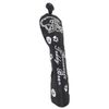 Roosevelt Teddy Bear Golf Utility Headcover ROOSEVELT TEDDY BEAR (BLACK/WHITE)