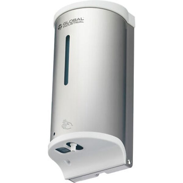 Global Industrial Automatic Liquid Sanitizer Spray Dispenser 800 ml Stainless