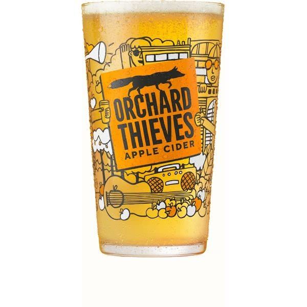 Orchard Thieves Cider Pint Glass