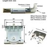 Replacement Sliding Door Kit - Compatible with Stanley/Spacepro/iSpace Wardrobe Cupboard Door
