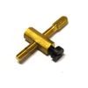 Hildbrandt Tattoo Machine Screw #8-32x1" American Threading (Brass)