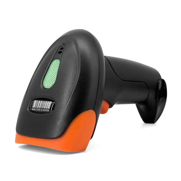 Ejoyous Handheld 1D / 2D / QR Barcode Scanner, USB Wired Bar Reader Manual/Continuous Scanning CMOS Image Sensor Support Paper/Screen for Mobile Payment, Store, Supermarket