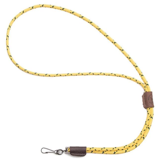 Mendota Pet Lanyard - Whistle Lanyard - Made in USA - Hi-Viz Yellow, 29 in (Single)