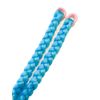 Hair Elastic Braid Braided Hair Extensions with Elastic Styledock (Light Blue)