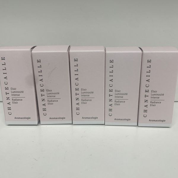 5 x Chantecaille Radiance Elixir 4 ml / .14 oz each total 20 ml New in box