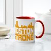 CafePress Boston Strong Mug 11 oz (325 ml) Ceramic Coffee Mug