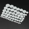 Alextend 58pcs Plastic Gears Module 0.5 for DC Motor DIY Model Toys