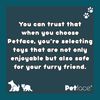 Petface (Seriously Strong by Petface) Solid Rubber Rope Ball Dog Toy, Medium