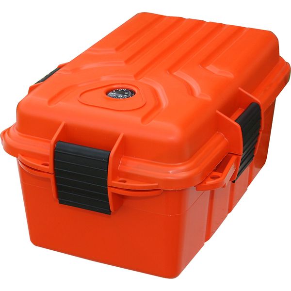 MTM Survivor Dry Box with O-Ring Seal (Orange, Large)
