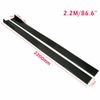 Glossy Black 86.6'' Side Skirt Extension Rocker Panel For E90 E92 E93 06-21