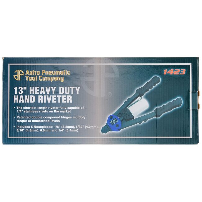 Heavy duty 1/4 Hand riveter 