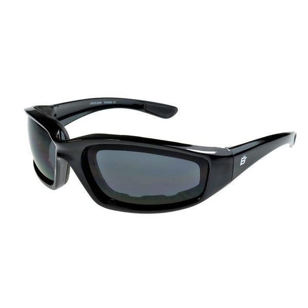 Birdz Oriole Padded Sunglasses Black/Smoke ML