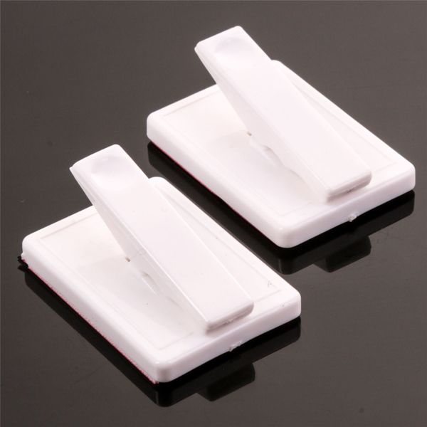 2X Self Adhesive Bill Clips - Kitchen Tea Towel/Apron/Oven Glove Clamp Holder