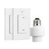 DEWENWILS Remote Control Light Bulb Socket E26 E27 Base, Wireless Light Switch