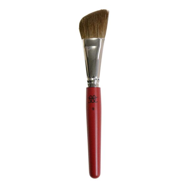 Tony's Collection TONY TANAKA Color Birch Brush (Diagonal Cut) Natural Bristle CB-09 Makeup Brush