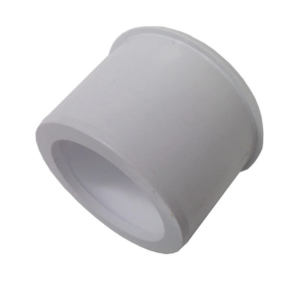 Solvent Weld White 50mm (56mm) x 40mm (43mm) Waste Pipe Fitting Reducer