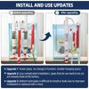 hygger Aquarium Overflow Filter with Waste Collection Separator, External Hangin