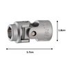 TONE Universal Socket 3SU-10 Insertion Angle 0.3 inch (9.5 mm) (3/8 inch), Double Side Width 0.4 inch (10 mm)