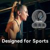Bluetooth Headset 5.3 True Wireless Earbuds Headphones Ear Hook With Power Bank